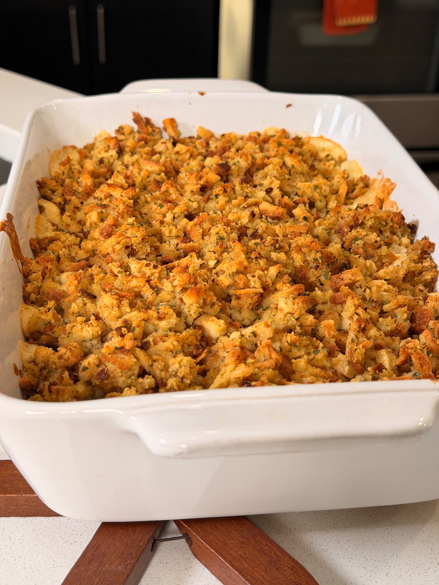 Easy Chicken and Stuffing Casserole | All Things Manny