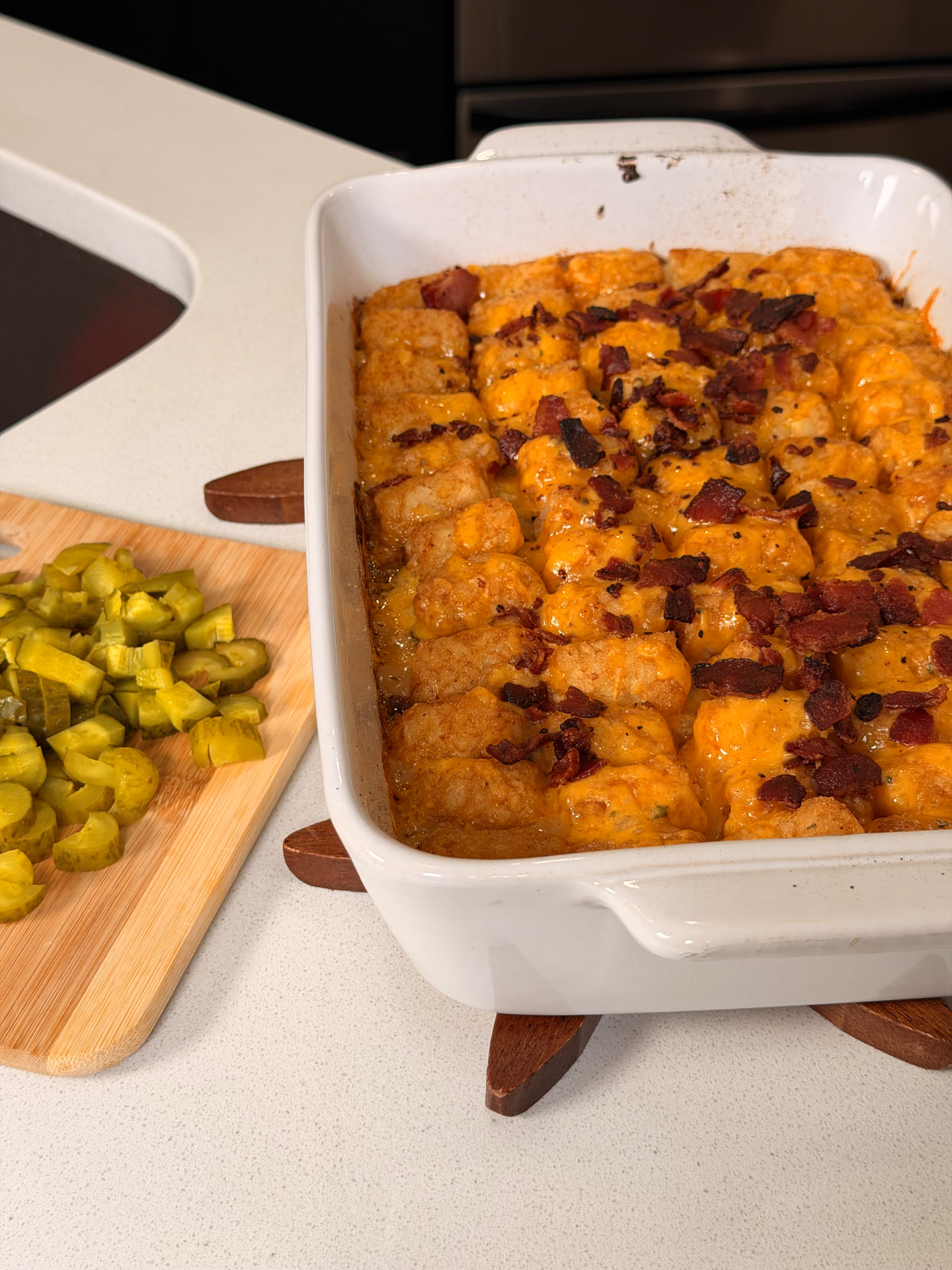 Bacon Cheeseburger Tater Tot Casserole