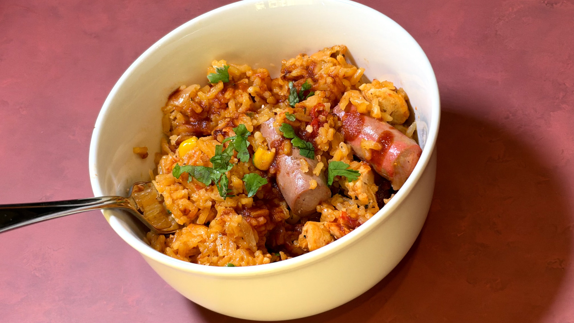 Puerto Rican-Inspired Pressure Cooker Chicken and Rice