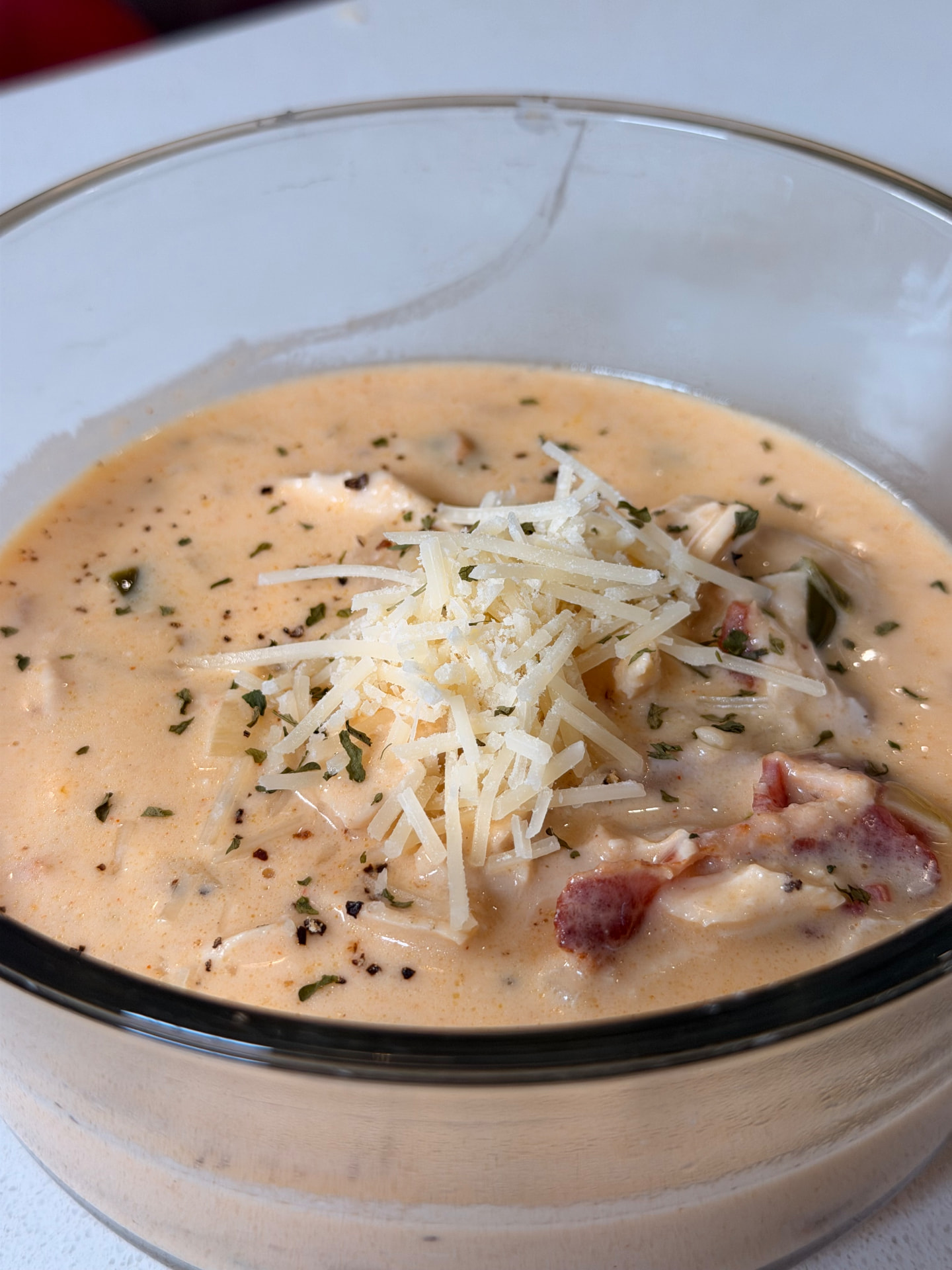 Jalapeño Cheddar Chicken Soup
